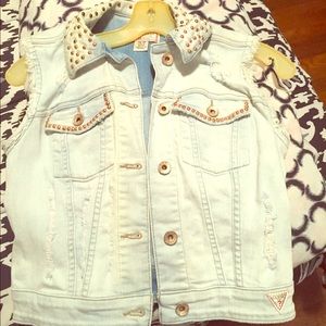 Slightly worn guess Jean jacket